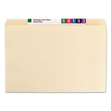 Top Tab 1-fastener Folders, Straight Tab, Legal Size, 11 Pt. Manila, 50-box