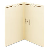 Top Tab 2-fastener Folders, Straight Tab, Legal Size, 11 Pt. Manila, 50-box