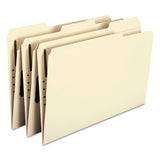 Top Tab 1-fastener Folders, 1-3-cut Tabs, Legal Size, 11 Pt. Manila, 50-box