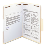 Supertab Reinforced Guide Height 2-fastener Folders, 1-3-cut Tabs, Legal Size, 11 Pt. Manila, 50-box