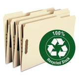 Top Tab 2-fastener Folders, 1-3-cut Tabs, Legal Size, 11 Pt. Manila, 50-box