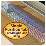 Top Tab 2-fastener Folders, 2-5-cut Tabs, Right Of Center, Legal Size, 11 Pt. Kraft, 50-box