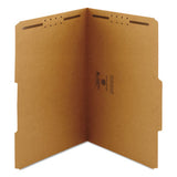 Top Tab 2-fastener Folders, 2-5-cut Tabs, Right Of Center, Legal Size, 17 Pt. Kraft, 50-box