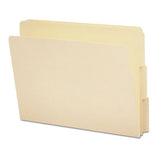 End Tab File Folders, 1-3-cut Tabs, Letter Size, Manila, 100-box