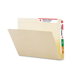 Heavyweight Manila End Tab Conversion File Folders, Straight Tab, Letter Size, 100-box