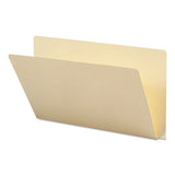 Extended End Tab Manila Folders, Straight Tab, Legal Size, 100-box