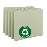 100% Recycled Daily Top Tab File Guide Set, 1-5-cut Top Tab, 1 To 31, 8.5 X 14, Green, 31-set