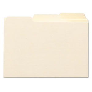 Manila Card Guides, 1-3-cut Top Tab, Blank, 4 X 6, Manila, 100-box