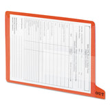 Colored Poly Out Guides With Pockets, 1-3-cut End Tab, Out, 8.5 X 11, Red, 25-box
