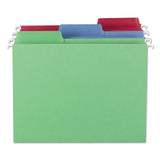 Erasable  Folders, Letter Size, 1-3-cut Tab, Assorted, 18-box