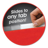 Tuff Hanging Folders With Easy Slide Tab, Letter Size, 1-3-cut Tab, Red, 18-box