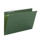 Tuff Hanging Folders With Easy Slide Tab, Legal Size, 1-3-cut Tab, Standard Green, 20-box