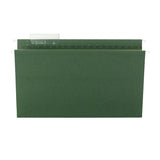 Tuff Hanging Folders With Easy Slide Tab, Legal Size, 1-3-cut Tab, Standard Green, 20-box