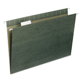 Hanging Folders, Legal Size, 1-5-cut Tab, Standard Green, 25-box