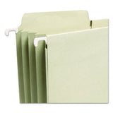 Fastab Hanging Pockets, Letter Size, 1-3-cut Tab, Moss, 9-box