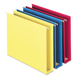 Box Bottom Hanging File Folders, Letter Size, 1-5-cut Tab, Assorted, 25-box
