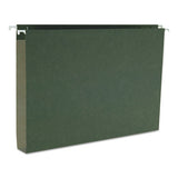 Box Bottom Hanging File Folders, Legal Size, Standard Green, 25-box