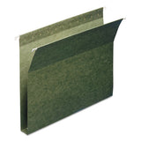 Box Bottom Hanging File Folders, Legal Size, Standard Green, 25-box