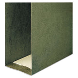 Box Bottom Hanging File Folders, Letter Size, Standard Green, 25-box