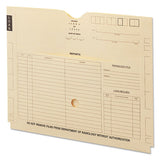 Pxr7 X-ray Jackets With Pockets, Straight Tab, Manila, 100-box