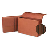 Redrope Expanding Wallet W- Elastic Cord, 5.25" Expansion, 1 Section, Legal Size, Redrope, 10-box