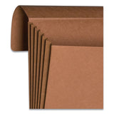 Extra-wide Expanding Wallets W- Elastic Cord, 5.25" Expansion, 1 Section, Letter Size, Redrope