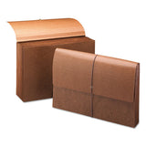 Classic Expanding Partition Wallets, 5.25" Expansion, 6 Sections, Legal Size, Redrope