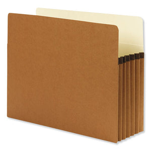 Redrope Drop Front File Pockets, 5.25" Expansion, Letter Size, Redrope, 10-box