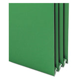Poly Drop Front File Pockets, 3.5" Expansion, 4 Sections, Letter Size, Assorted, 4-box