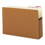 Redrope Drop Front File Pockets, 3.5" Expansion, Legal Size, Redrope, 25-box