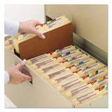 Redrope Drop Front File Pockets, 5.25" Expansion, Legal Size, Redrope, 10-box