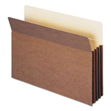 Redrope Tuff Pocket Drop-front File Pockets W- Fully Lined Gussets, 3.5" Expansion, Legal Size, Redrope, 10-box