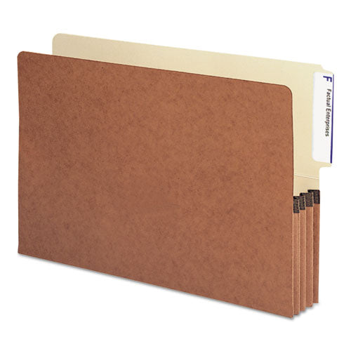 Redrope Drop-front End Tab File Pockets, 3.5
