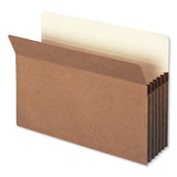 Redrope Drop Front File Pockets, 5.25" Expansion, Legal Size, Redrope, 50-box