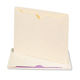 Manila File Jackets, 1-ply Straight Tab, Letter Size, Manila, 100-box