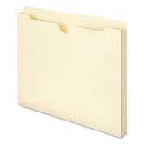 Manila File Jackets, 2-ply Straight Tab, Letter Size, Manila, 50-box