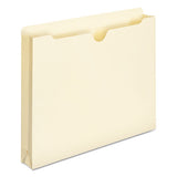 Manila File Jackets, 2-ply Straight Tab, Letter Size, Manila, 50-box