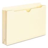 Manila File Jackets, 1-ply Straight Tab, Legal Size, Manila, 50-box