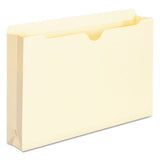 Manila File Jackets, 2-ply Straight Tab, Legal Size, Manila, 50-box