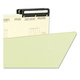 Pressboard Mortgage Folders, 8 Dividers, Legal Size, Green, 10-box