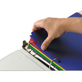 Poly Snap-in Two-pocket Folder, 11 X 8.5, Assorted, 10-pack