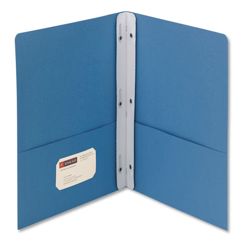 2-pocket Folder W-tang Fastener, Letter, 1-2