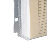 Poly Ring Binder Pockets, 9 X 11.5, Clear, 3-pack
