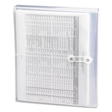 Poly String And Button Interoffice Envelopes, String And Button Closure, 9.75 X 11.63, Clear, 5-pack