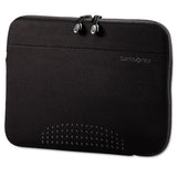 15.6" Aramon Laptop Sleeve, Neoprene, 15-3-4 X 1 X 10-1-2, Black