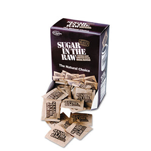 Unrefined Sugar Made From Sugar Cane, 200 Packets-box, 2 Boxes-carton