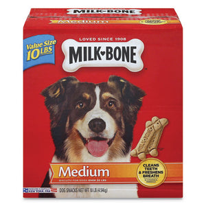 Original Medium Sized Dog Biscuits, Original, 10 Lbs, 10-carton