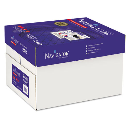 Premium Multipurpose Copy Paper, 97 Bright, 24 Lb, 11 X 17, White, 500 Sheets-ream, 5 Reams-carton