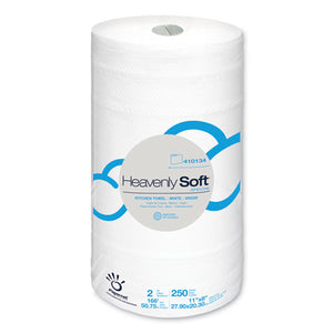 Heavenly Soft Kitchen Paper Towel, Special, 11" X 167 Ft, White, 12 Rolls-carton