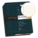 25% Cotton Business Paper, 95 Bright, 24 Lb, 8.5 X 11, Ivory, 500-ream